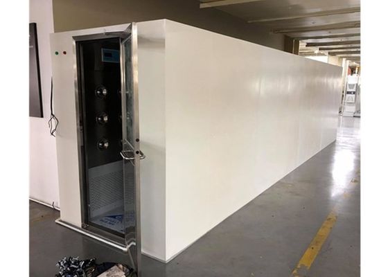 Tunel natryskowy do pomieszczeń czystych z 7-calowym ekranem dotykowym LCD