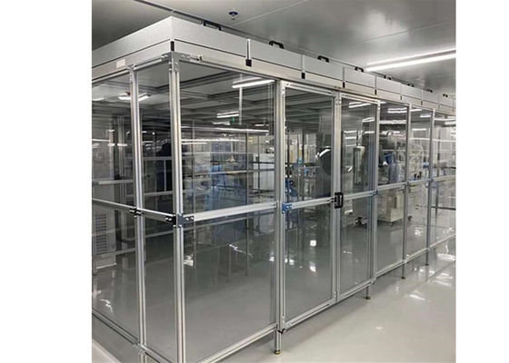 Linia montażowa Komora laminarnego przepływu powietrza klasy 100 / Clean Room z oprogramowaniem