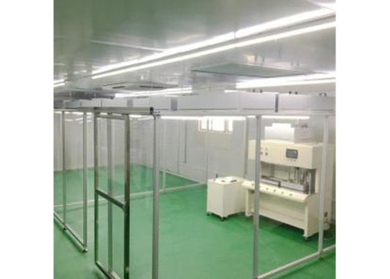 Profil aluminiowy Mobilna kurtyna antystatyczna FFU Soft Wall Cleanroom PVC