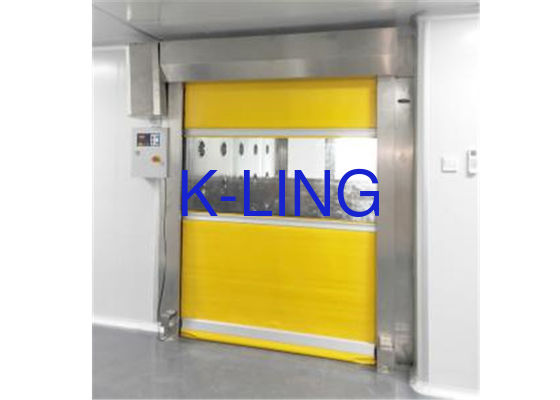 Szybkobieżne przewijane drzwi Tunel prysznicowy dla osób i materiałów