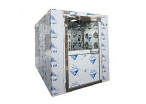 Drzwi skrzydłowe 304 ze stali nierdzewnej Cleanroom Air Shower Tunel Auto Blowing