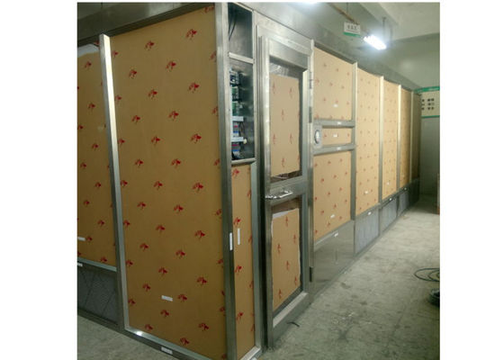 Rama ze stali nierdzewnej Pleksi Ściana Softwall Clean Room Standard GMP