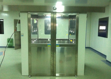 Trójstronny dmuchanie Farmaceutyczny system prysznicowy do pomieszczeń czystych ze stali nierdzewnej 380 V 60 Hz